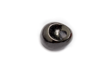 Fulling Mill Tactical Tungsten Drop Beads Black Nickel / 2.5 mm Beads, Eyes, Coneheads