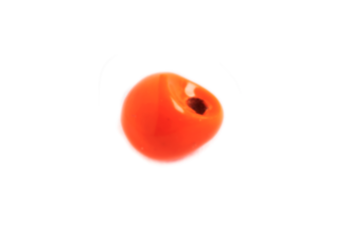 Fulling Mill Tactical Tungsten Drop Beads Fl Orange / 2.5 mm Beads, Eyes, Coneheads
