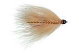 Galloup's Conehead TA Leech Tan / 6 Flies