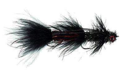 Galloup's Tips Up Black / 2 Flies