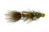 Galloup's Tips Up Olive / 2 Flies