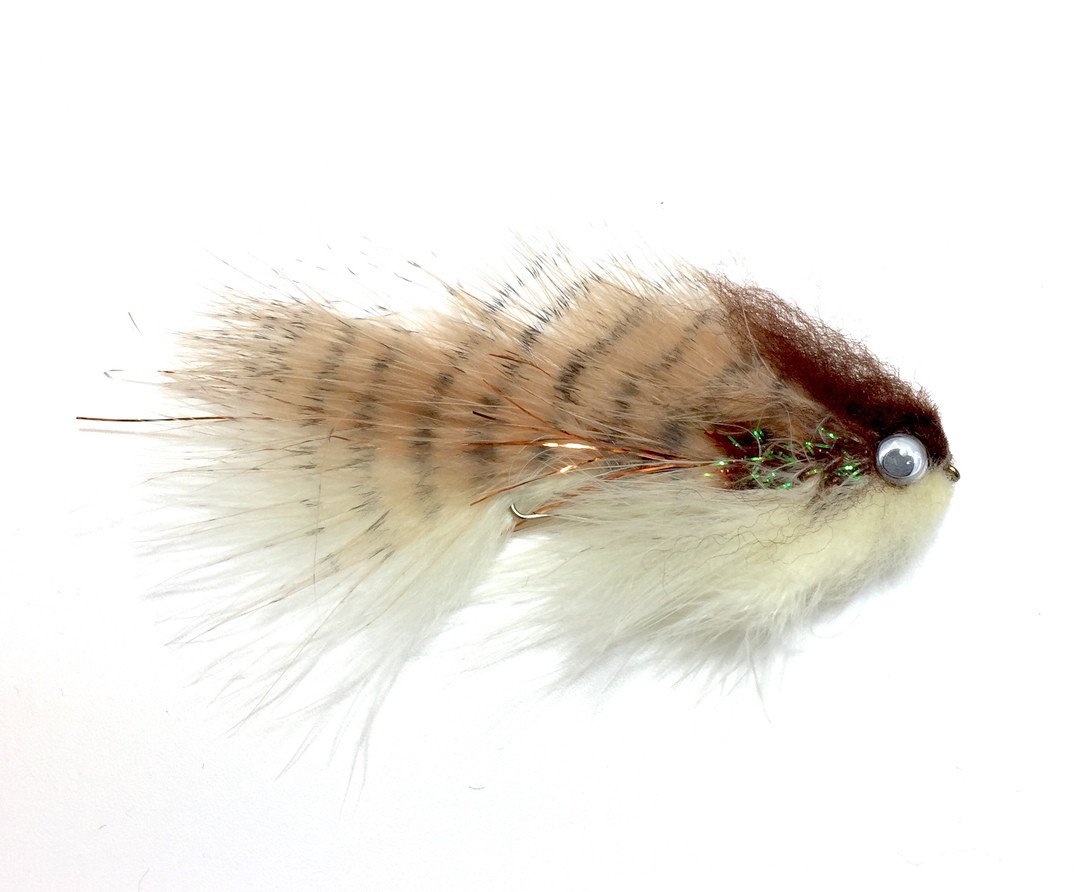 Galloup's Totally Articulated Streamer Brown Tan