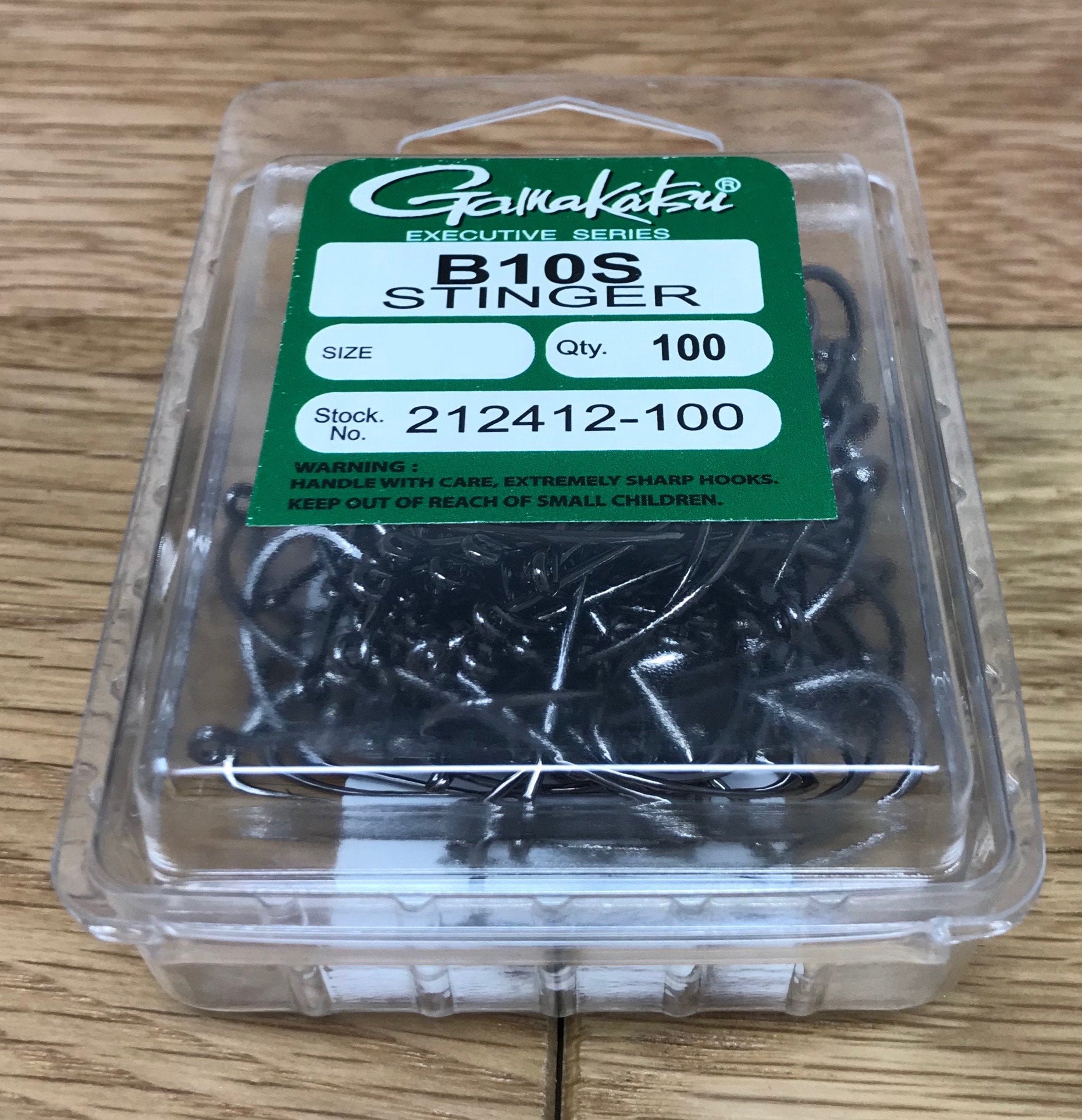Gamakatsu B10S Stinger Hook 100 pack 12