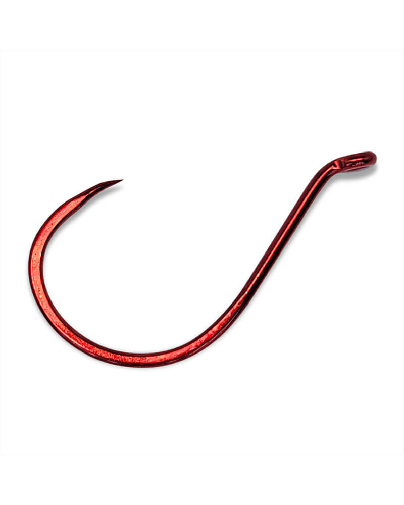 Gamakatsu Octopus Hook Barbless Red 25 Pack 2 Hooks