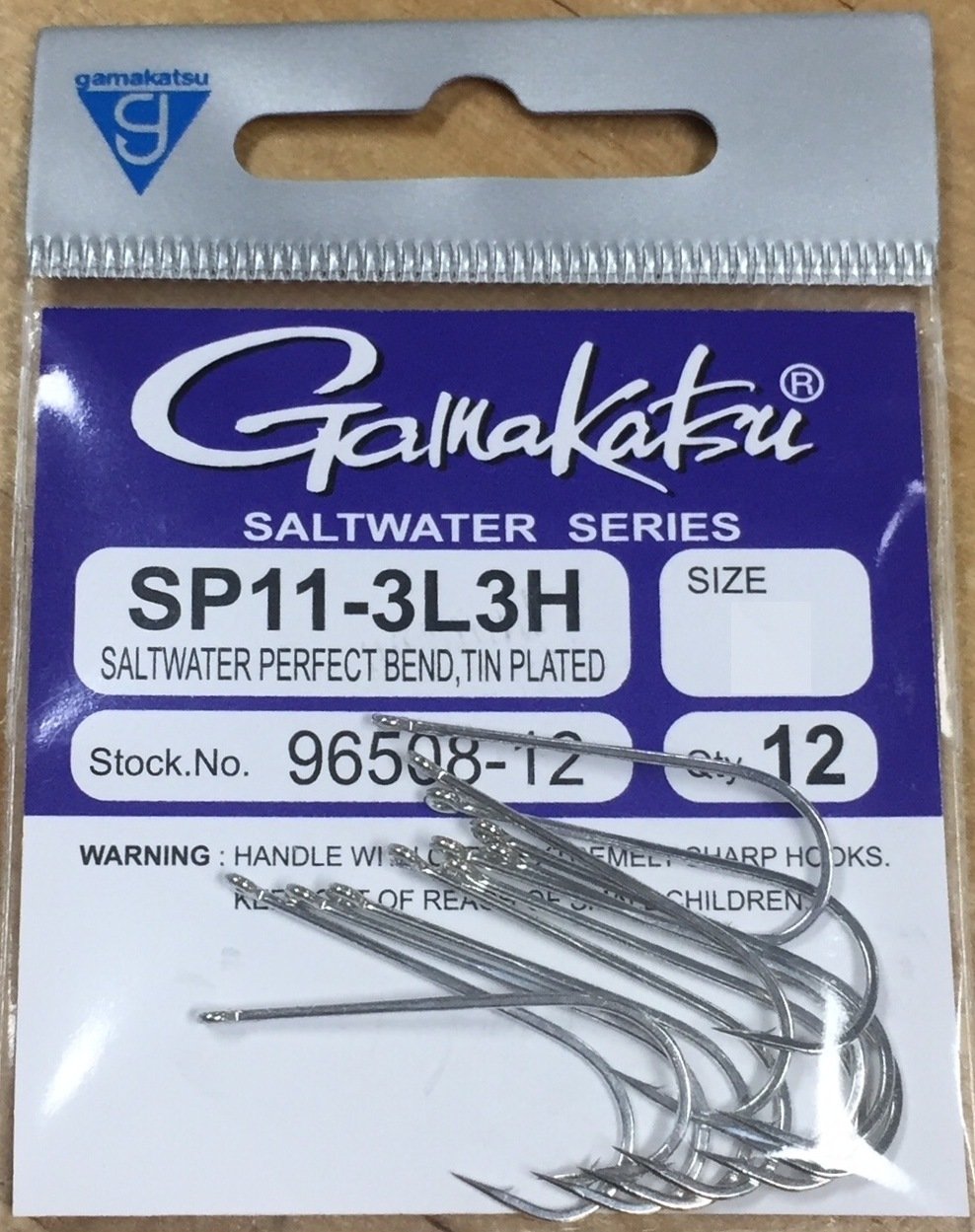 Gamakatsu Saltwater Hooks SP11-3L3H