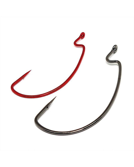 Gamakatsu Worm Hook Offset Extra Wide Gap, Loose Pack Hooks