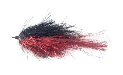 Graham's Ripple Minnow Black/Red / 1/0 Flies