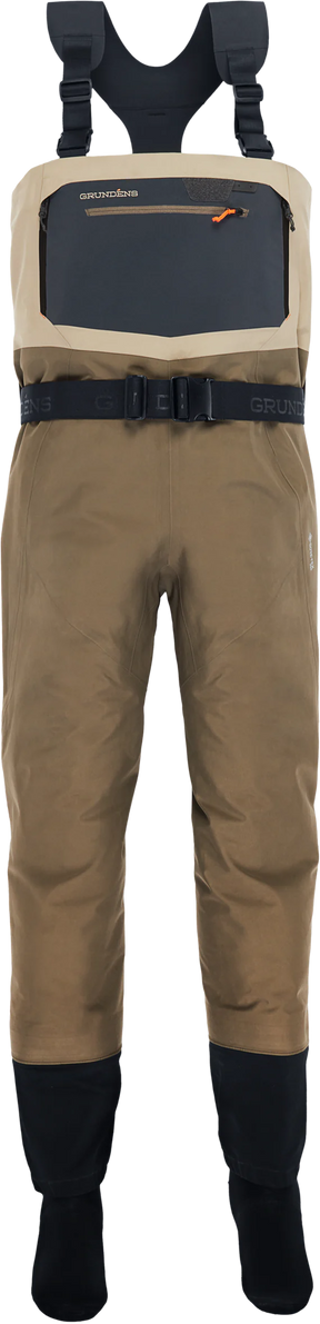 Grundens Men's Boundary Stockingfoot Wader Stone/Otter / SM (7-9) Waders