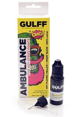 GULFF UV Resin 15ml Ambulance Yellow Cements, Glue, Epoxy