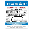 Hanak 260 Wet Fly Hook 25 Pack 8 Hooks