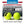 Hanak Fluo+ Slotted Tungsten Beads 20 pack Chartreuse / 2 mm Beads, Eyes, Coneheads