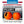 Hanak Fluo+ Slotted Tungsten Beads 20 pack Orange / 2 mm Beads, Eyes, Coneheads