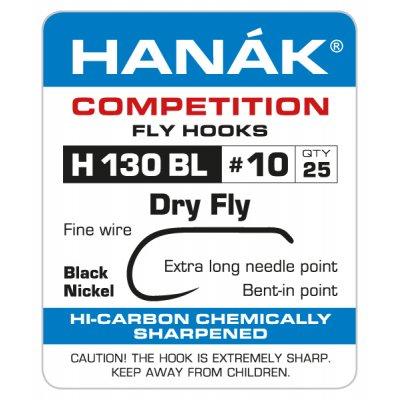 Hanak Hooks Model 130 BL Dry Fly 25 Pack
