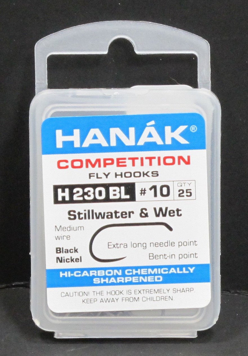 Hanak H 230 Bl Stillwater and Wet Hook Size 12