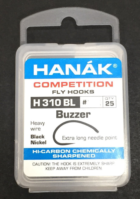 Hanak Hooks Model 310 BL Nymph 25 Pack