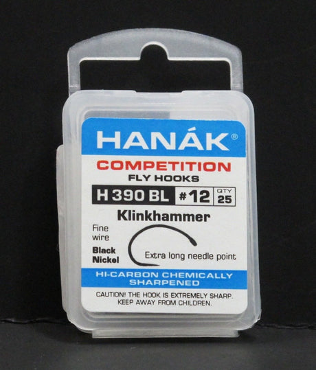 Hanak Hooks Model 390 Klinkhammer 25 Pack Size 12