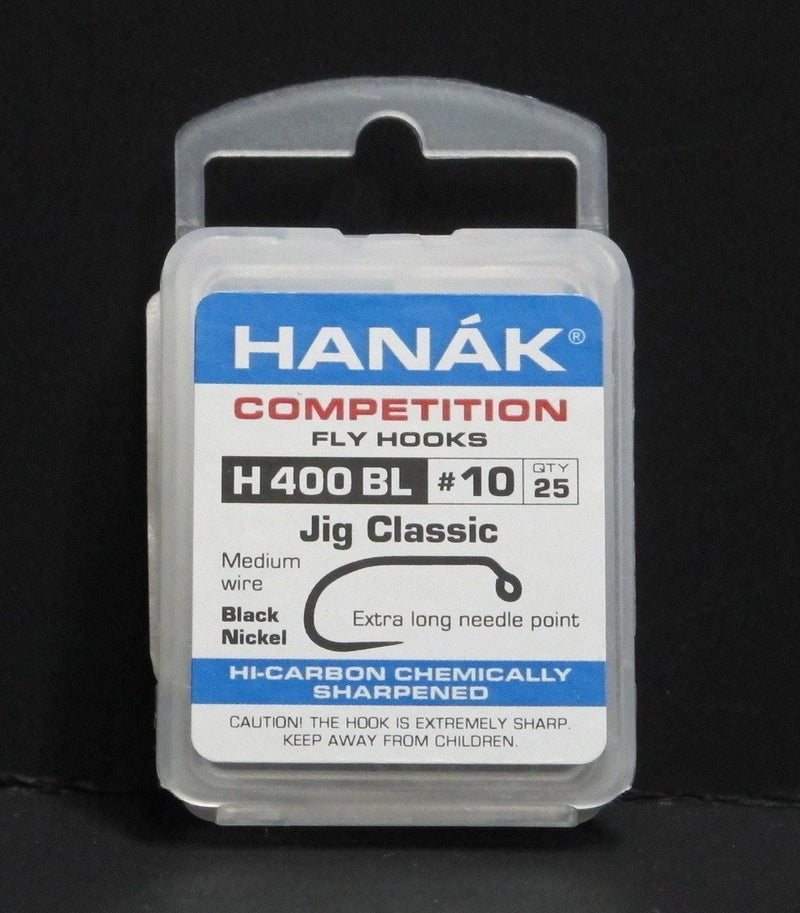 Hanak Hooks Model 400 Jig Hook 25 Pack Size 10