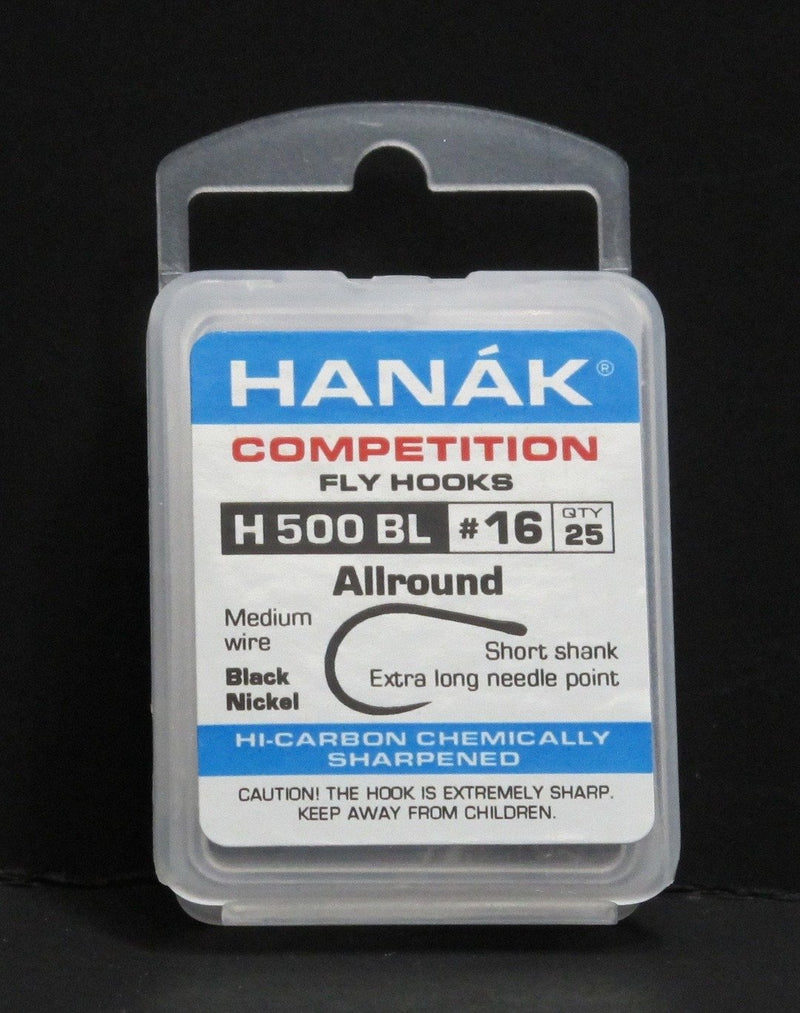 Hanak Hooks Model 130 BL Dry Fly 25 Pack