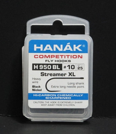 Hanak Hooks Model 950 Streamer XL 25 Pack size 10