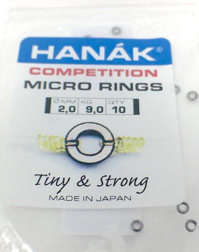 Hanak Micro Rings 10 Pack Leaders & Tippet