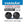 Hanak Round+ Slotted Tungsten Beads 20 pack Black Matte / 2 mm Beads, Eyes, Coneheads