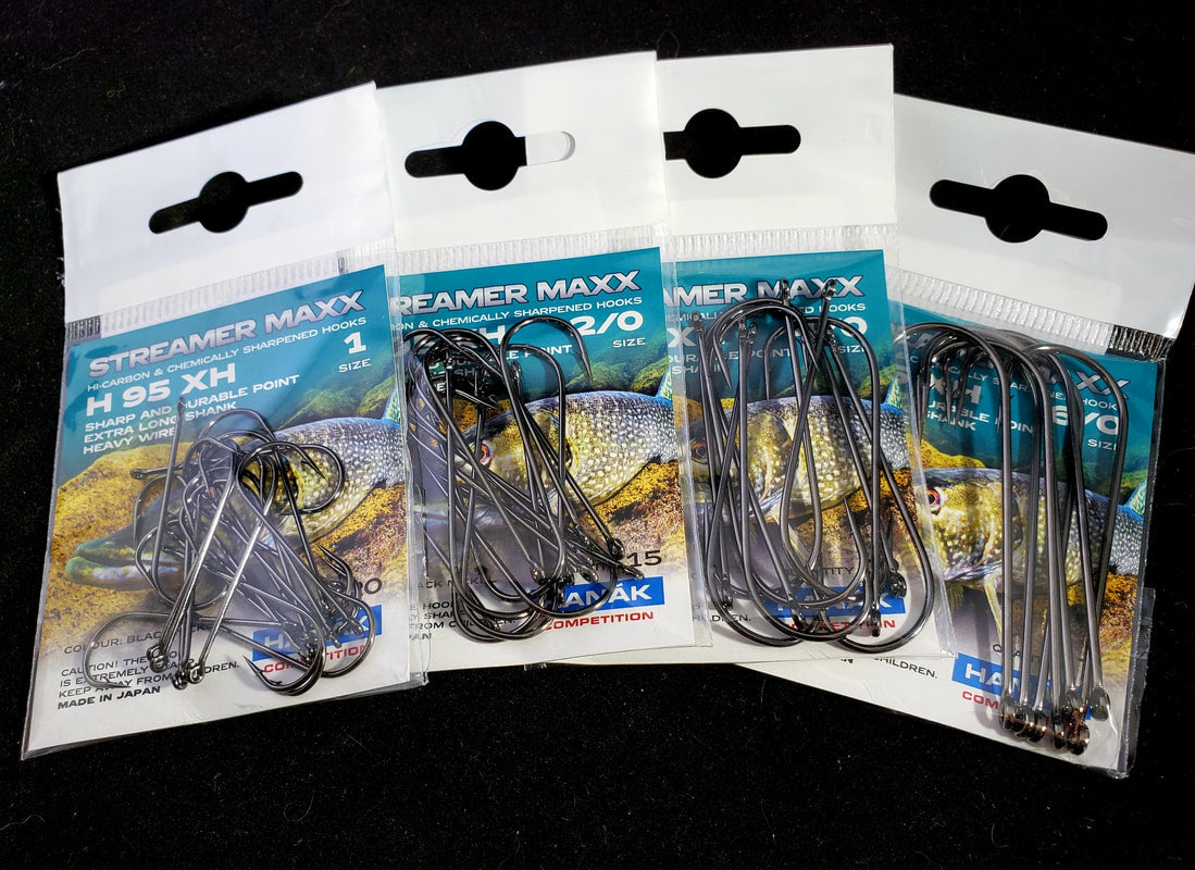 Hanak Streamer Maxx Hooks 1 - 20 Pack Hooks