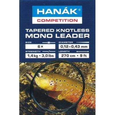 Hanak Tapered Knotless Leader Camo 9&
