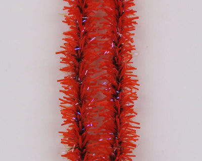 Hareline Badger Flexi Squishenille UV Fl Red / Large Chenilles, Body Materials