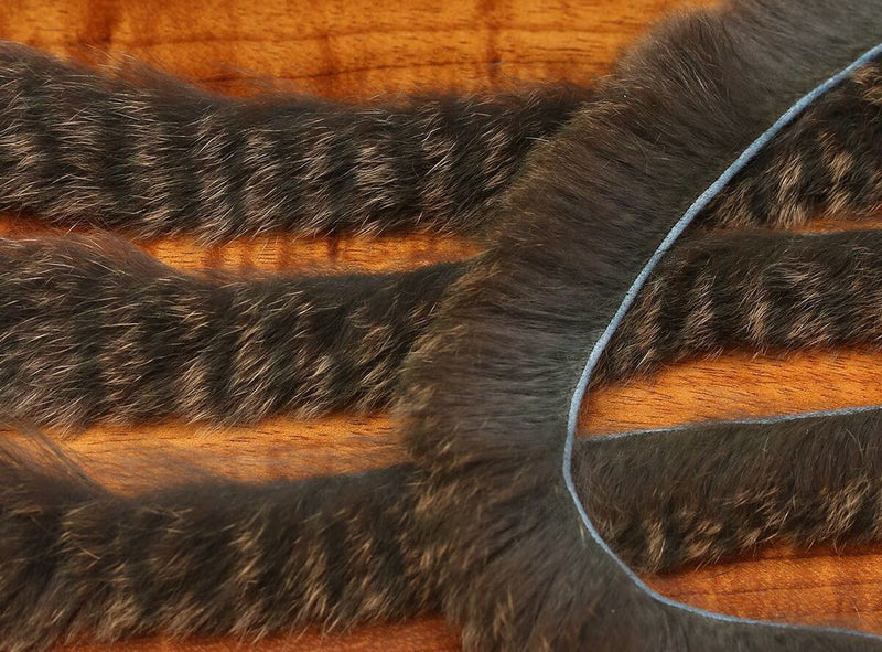 Hareline Black Barred Squabbit Strips