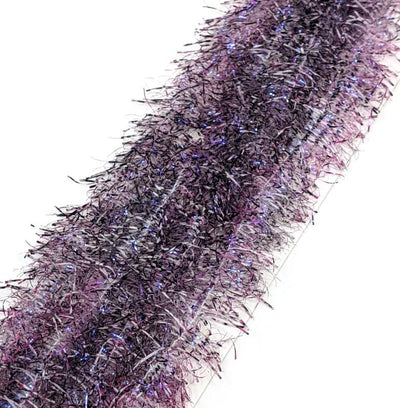 Hareline Black Barred UV Life Flex Wrap #289 Pink Chenilles, Body Materials