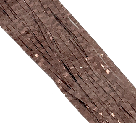 Hareline Boothe's Barred Matrix Fly Fiber Tan Copper #9 Flash, Wing Materials