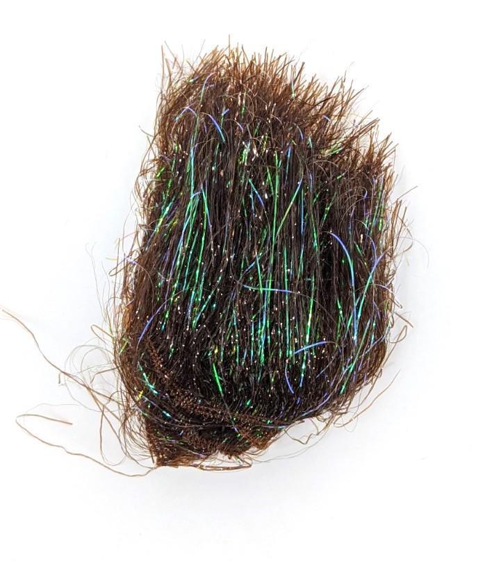 Hareline Dubbin Baitfish Emulator Flash Brown #40 Chenilles, Body Materials