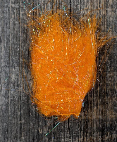 Hareline Dubbin Baitfish Emulator Flash Hot Orange #187 Chenilles, Body Materials