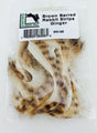 Hareline Dubbin Brown Barred Rabbit Strip 1/8"