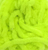 Hareline Dubbin Chenille Fl Green / Medium Chenilles, Body Materials