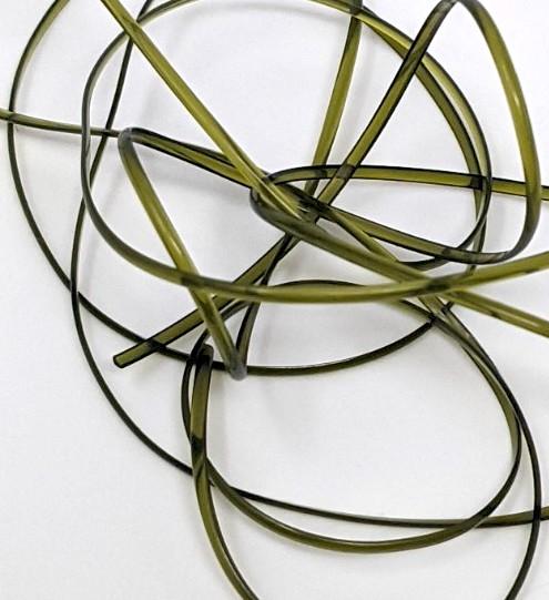 Hareline Dubbin D-Rib Olive / Small Chenilles, Body Materials