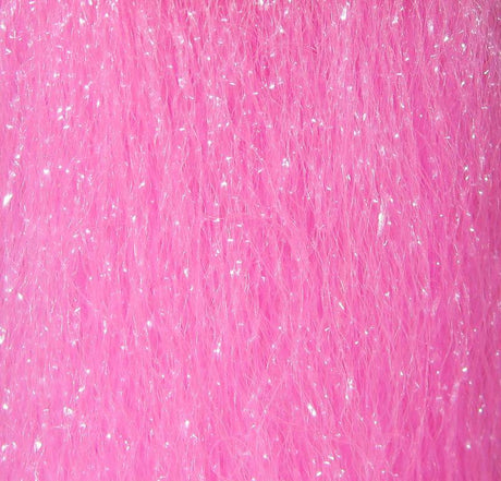 Hareline Dubbin Finesse Fiber #188 Hot Pink Legs, Wings, Tails