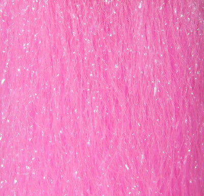 Hareline Dubbin Finesse Fiber #188 Hot Pink Legs, Wings, Tails