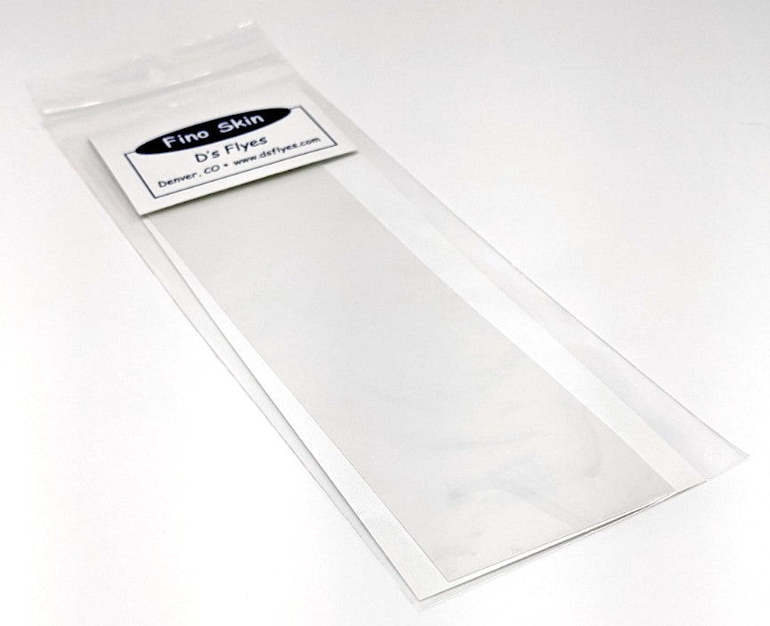 Hareline Dubbin Fino Skin Clear Legs, Wings, Tails