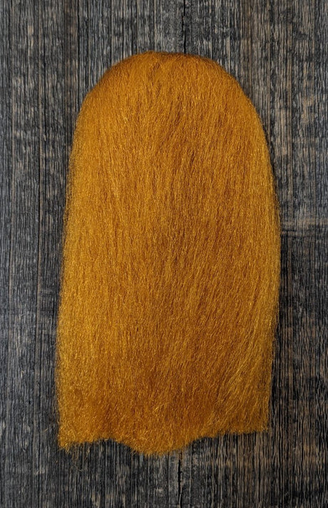 Hareline Dubbin Ice Fur Rusty Orangutan Flash, Wing Materials