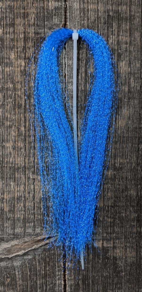 Hareline Dubbin Krystal Flash UV Blue Flash, Wing Materials