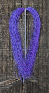 Hareline Dubbin Krystal Flash UV Purple Flash, Wing Materials