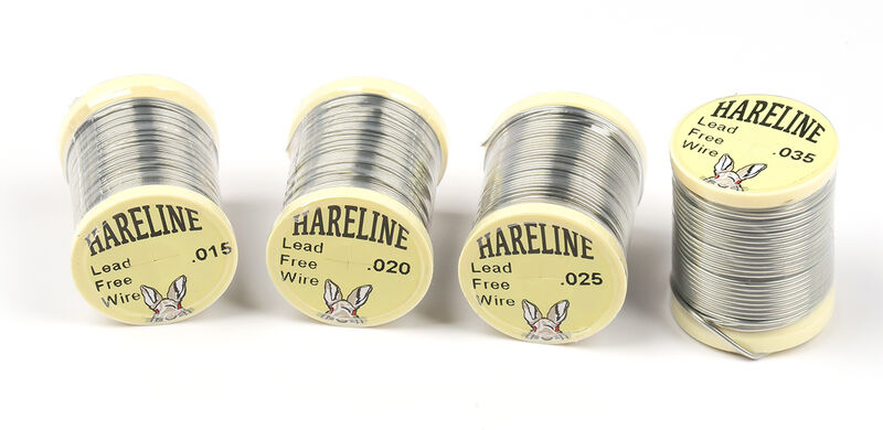 Hareline Dubbin Lead Free Wire Spool Wires, Tinsels