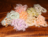 Hareline Dubbin Micro Groovy Bunny Strips Rabbit Fly Tying