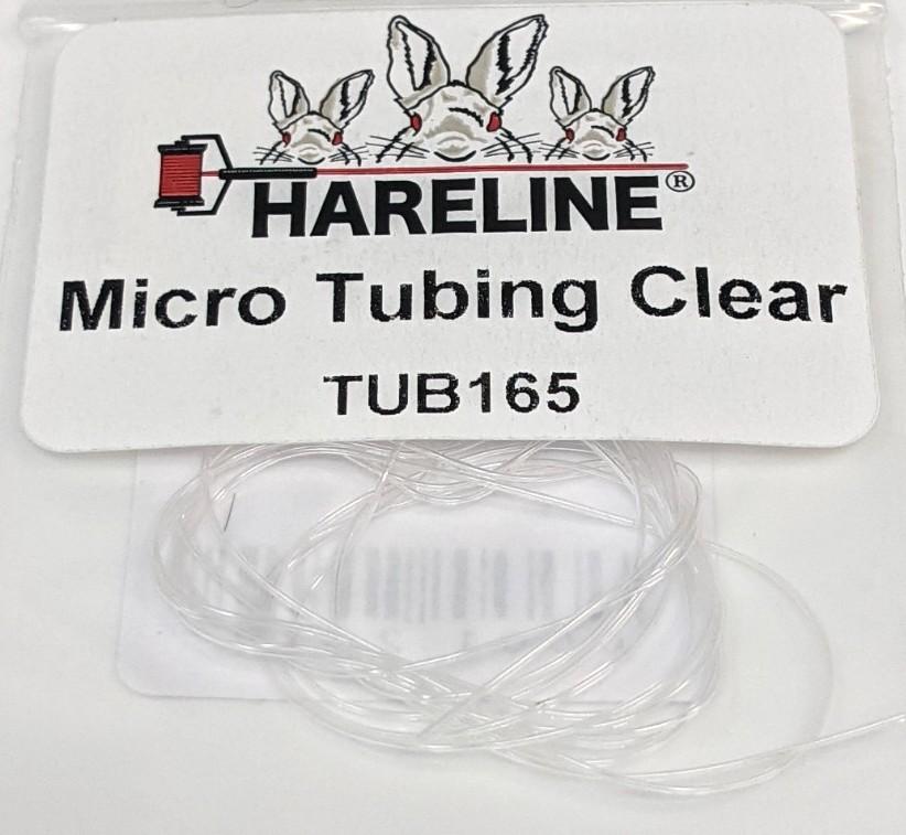 Hareline Dubbin Micro Tubing Clear Chenilles, Body Materials