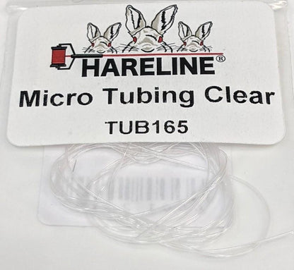 Hareline Dubbin Micro Tubing Clear Chenilles, Body Materials