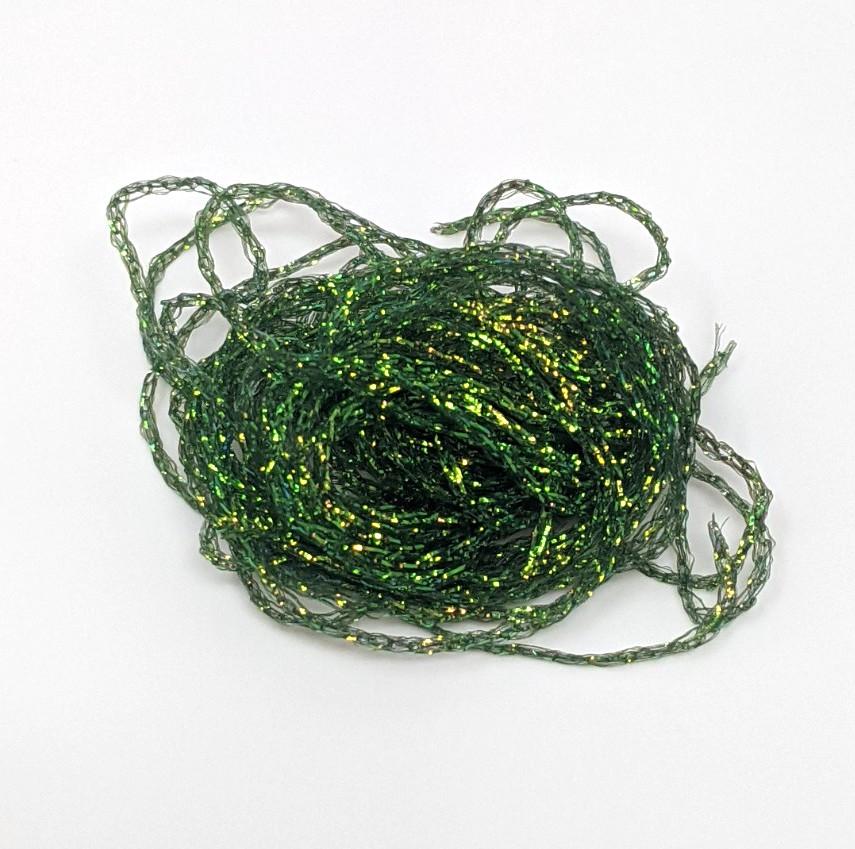 Hareline Dubbin Midge Diamond Braid Peacock Chenilles, Body Materials