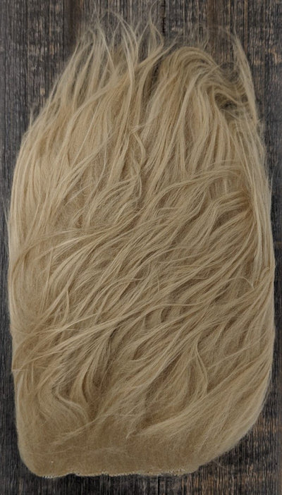 Hareline Dubbin Pseudo Hair Tan #369 Flash, Wing Materials