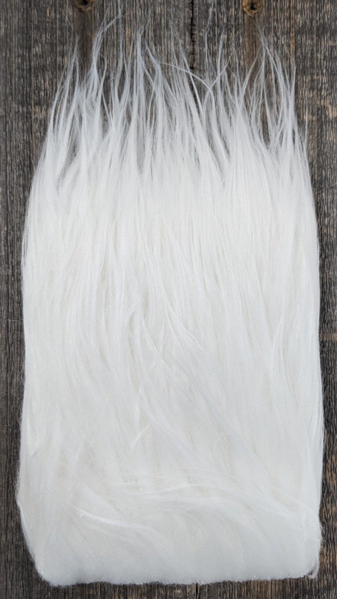 Hareline Dubbin Pseudo Hair White 