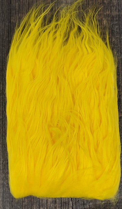 Hareline Dubbin Pseudo Hair Yellow Flash, Wing Materials